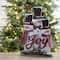 Glitzhome® 18" Wooden Snowman Family Décor Accent
